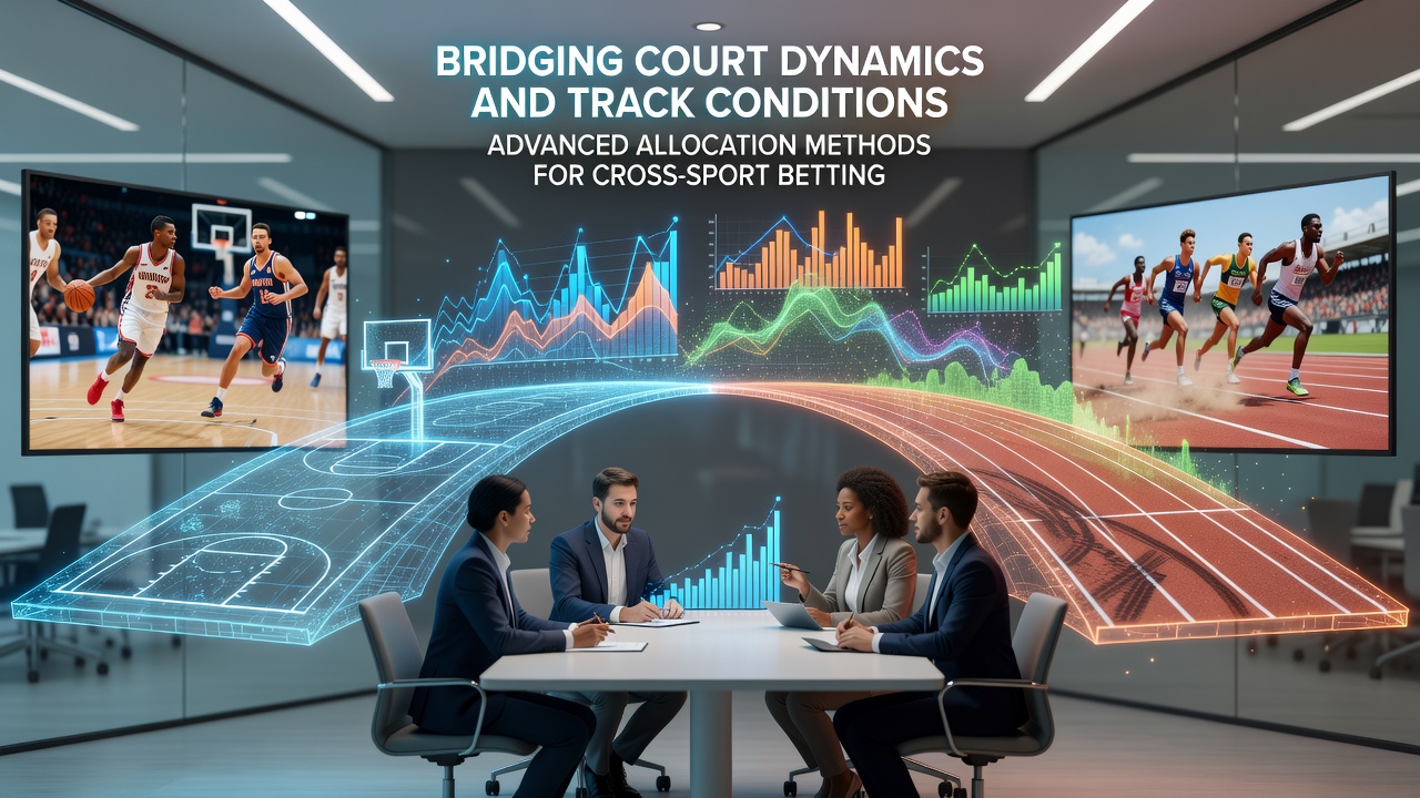 Advanced allocation model dashboard displaying court and track condition overlays
