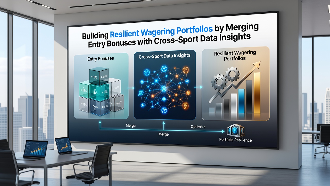 Analytics dashboard displaying merged sports data for betting portfolio management