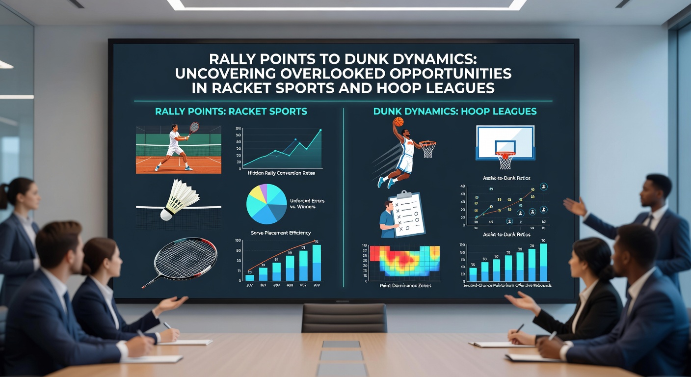 Detailed view of betting allocation charts linking tennis and basketball performance data